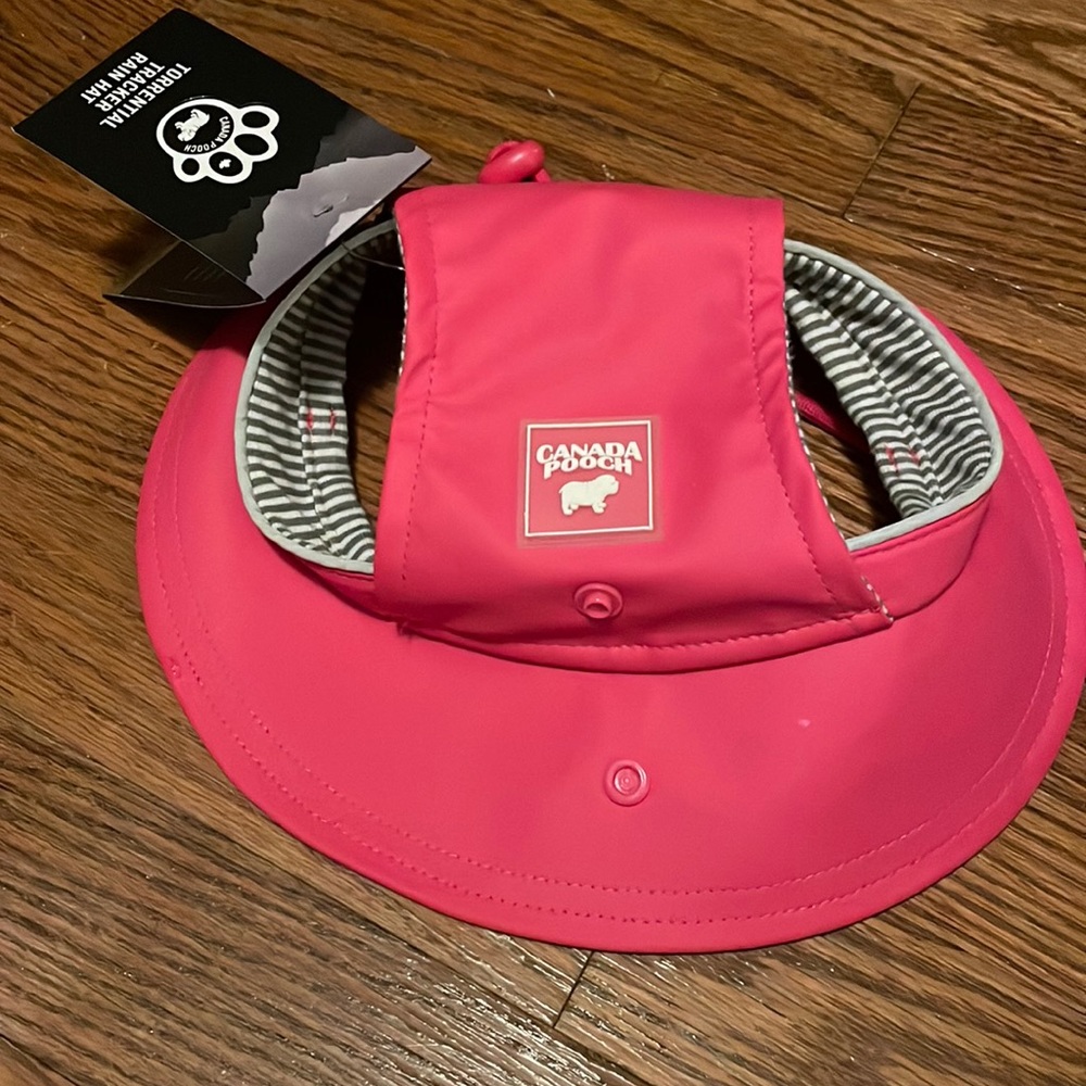 Dog rain hat